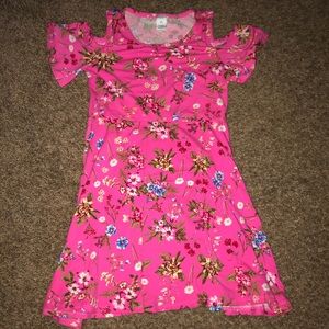 Off the shoulder dress